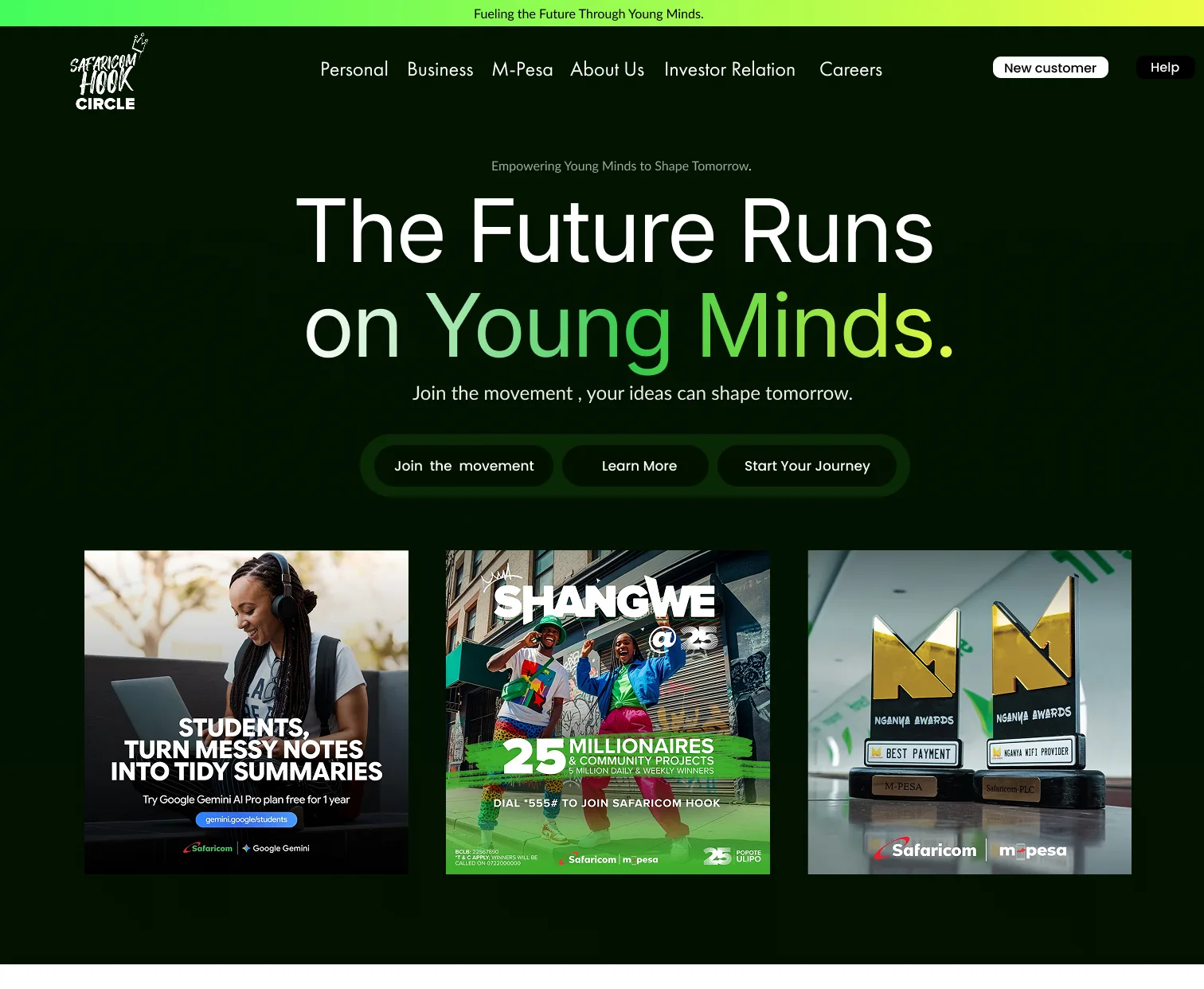 Safaricom Hook UI/UX design case study by Stanley N.